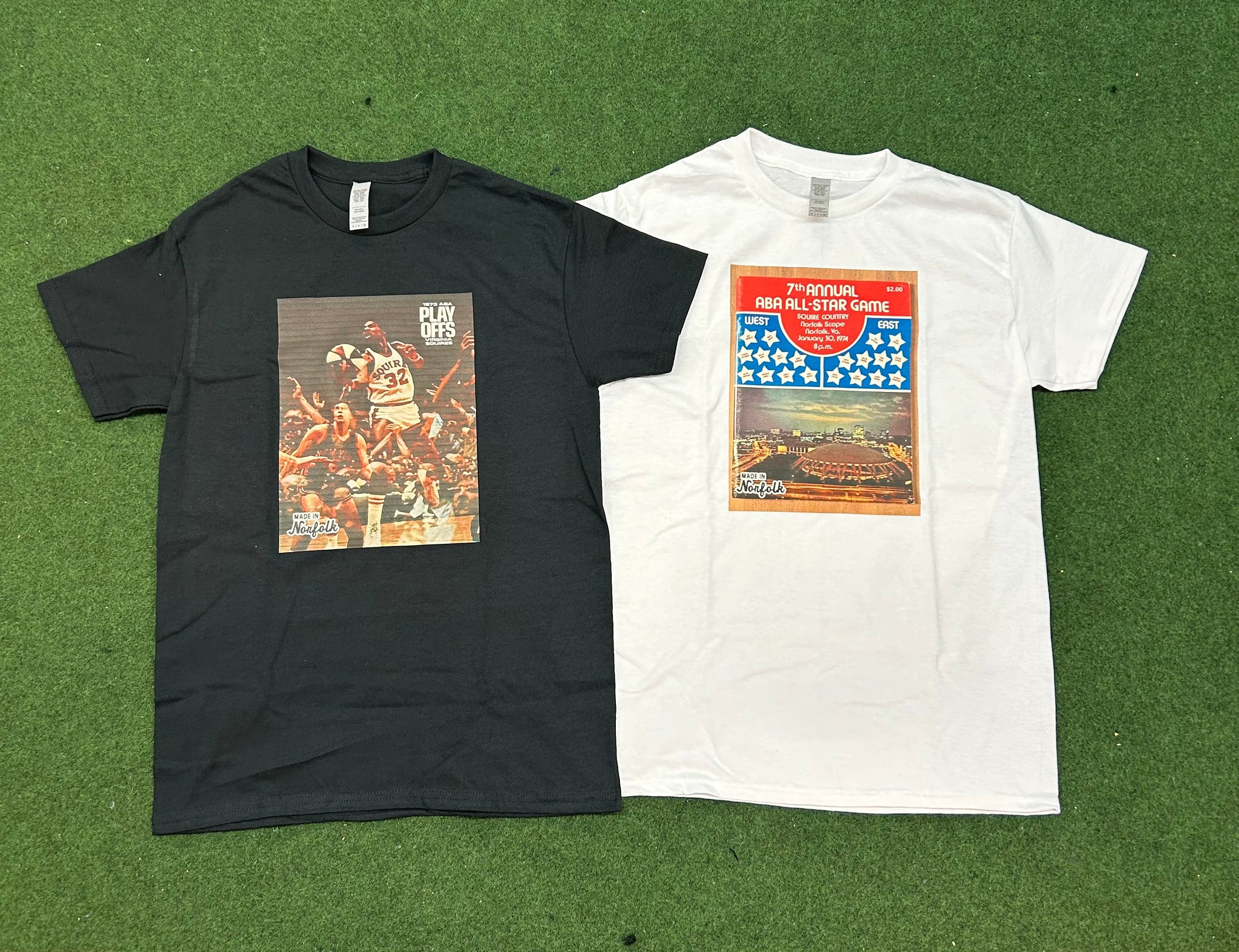 Made In Norfolk “ABA” Themed Tees